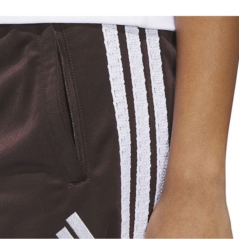 NWT Women's Adidas Yoga Essentials Cuffed Shadow Brown Jogger Pants XL - Picture 3 of 6